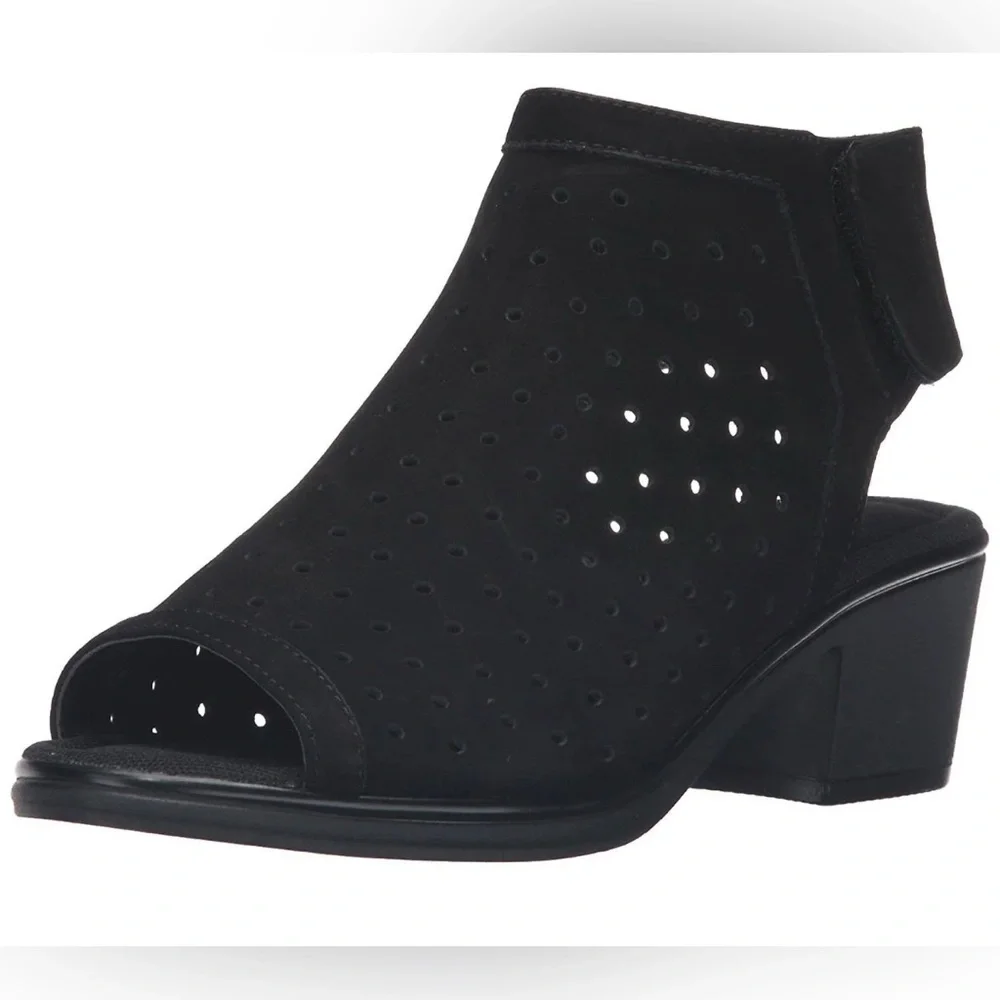 steven By Steve Madden Phoebiey Womens Size 7.5 Black Heeled Sandals New NIB - Picture 1 of 7